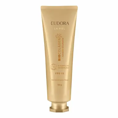 EUDORA LA PIEL ÂMBAR DOURADO FPS15 - CREME HIDRATANTE PARA MãOS 50G