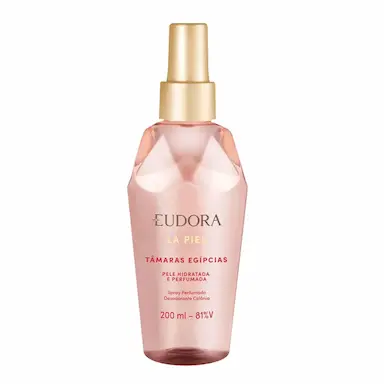 EUDORA LA PIEL SPRAY DESODORANTE COLONIA CORPO TAMARAS EGIPCIAS 200ML