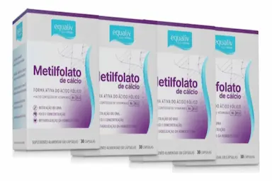 KIT 4X METILFOLATO 30 CAPSULAS EQUALIV