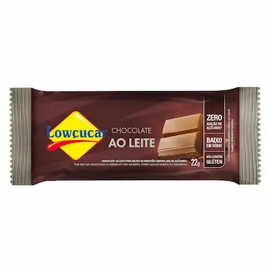 CHOCOLATE AO LEITE LOWCUCAR 22G