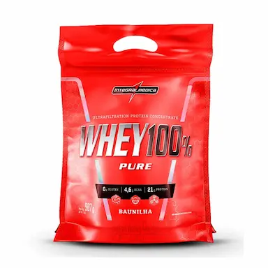 WHEY 100% PURE 900G POUCH - INTEGRALMEDICA Cookies AND Cream