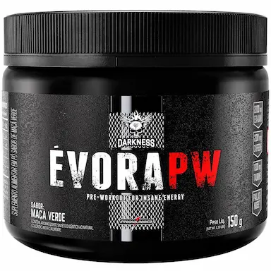 PRé TREINO EVORA PW 150G DARKNESS SABOR MAçA VERDE