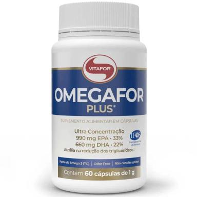 OMEGAFOR PLUS 990MG EPA 660MG DHA 60 CPS VITAFOR ÔMEGA 3