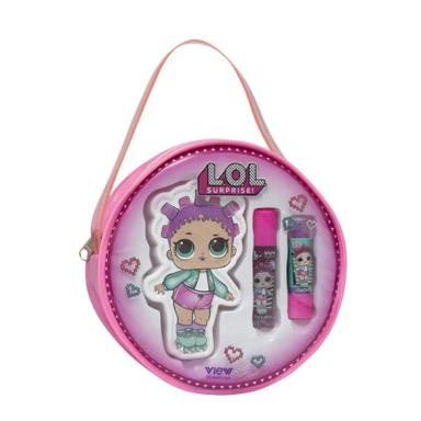 BOLSINHA DE ACESSóRIOS REDONDA LOL - VIEW COSMéTICOS