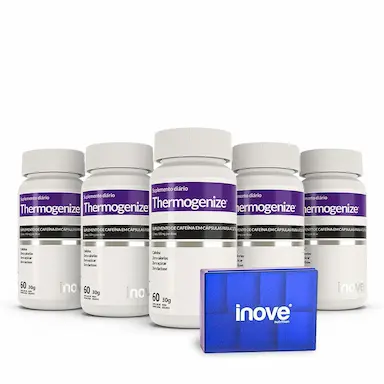 THERMOGENIZE 5 UN + PORTA CAPS AZUL
