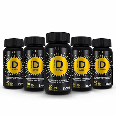 VITAMINA D 2000 5 UN 60 CAPS