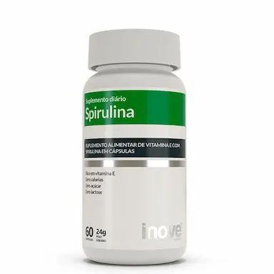 SPIRULINA INOVE NUTRITION 60 CAPS