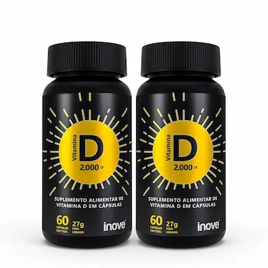 VITAMINA D 2000 2 UN 60 CAPS