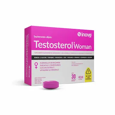 TESTOSTEROL WOMAN INOVE NUTRITION 30 COMP.
