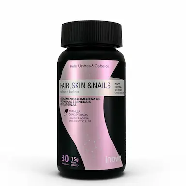 HAIR, SKIN &amp;amp;AMP; NAILS INOVE NUTRITION 30 CAPS