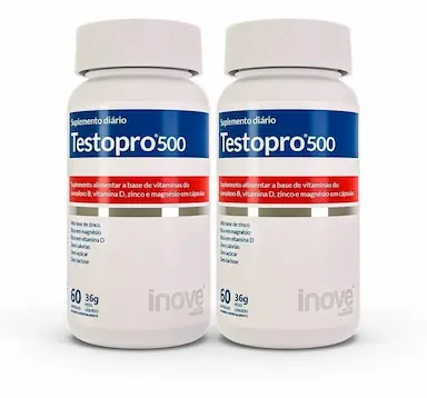 TESTOPRO 2 UN + COQUETELEIRA AZUL