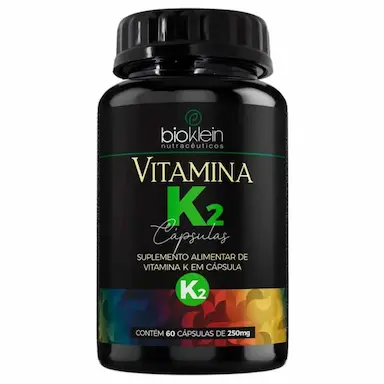 VITAMINA K2 (MENAQUINONA-7) 100% IDR 60 CáPSULAS - BIOKLEIN