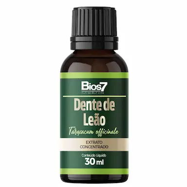 DENTE DE LEãO EM GOTAS EXTRATO CONCENTRADO 30ML - BIOS7