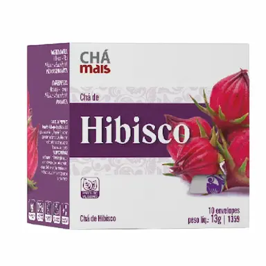 CHá DE HIBISCO 10 SACHêS - CHá MAIS