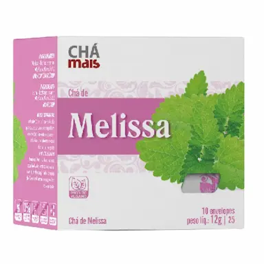 CHá DE MELISSA 10 SACHêS - CHá MAIS