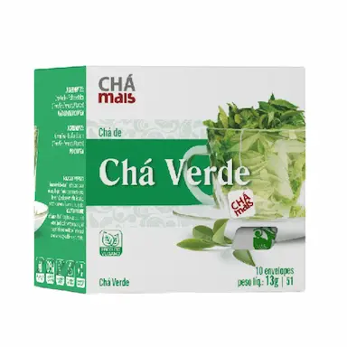 CHá VERDE 10 SACHêS - CHá MAIS