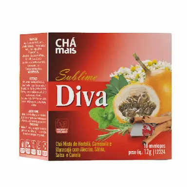 CHá MISTO SUBLIME DIVA 10 SACHêS - CHá MAIS