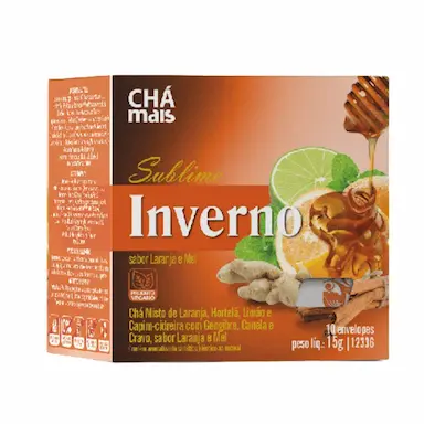CHá SUBLIME INVERNO 10 SACHêS - CHá MAIS