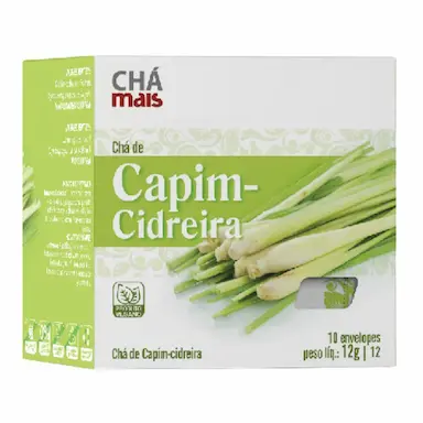 CHá DE CAPIM-CIDREIRA 10 SACHêS - CHá MAIS