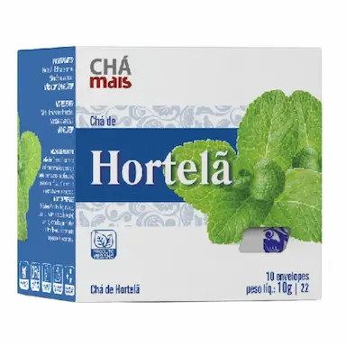 CHá DE HORTELã 10 SACHêS - CHá MAIS