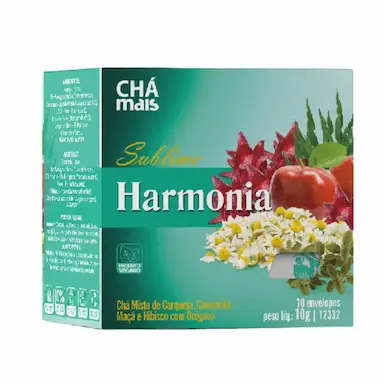 CHá MISTO SUBLIME HARMONIA 10 SACHêS - CHá MAIS