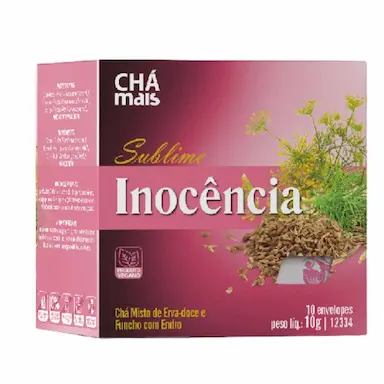 CHá MISTO SUBLIME INOCêNCIA 10 SACHêS - CHá MAIS