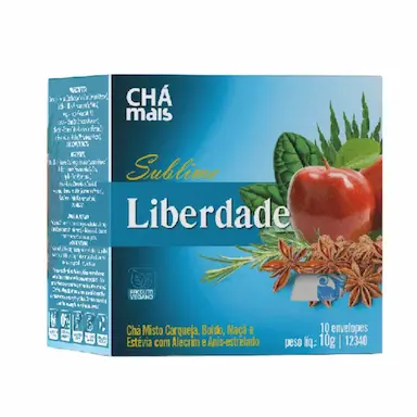 CHá MISTO SUBLIME LIBERDADE 10 SACHêS - CHá MAIS
