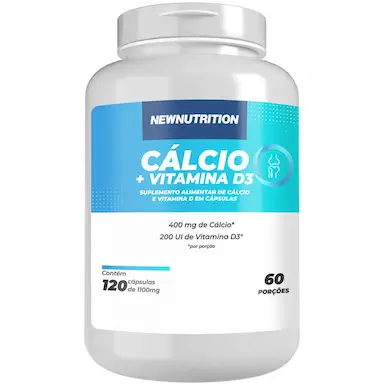 CALCIO + VITAMINA D3 500MG 120 CAPS 120 CápsulasNatural Natural