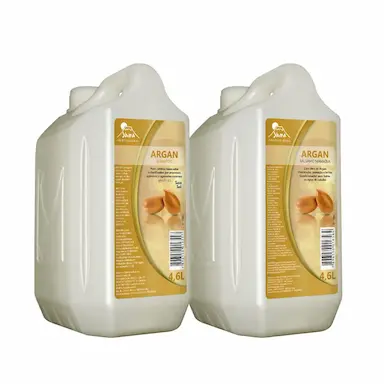 KIT SHAMPOO ARGAN 4.6L E BáLSAMO ARGAN 4.6L YAMá
