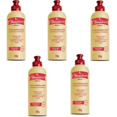 KIT 5 CREMES YAMASTEROL BARBOSA E D-PANTENOL 200G  - MULTIFUNCIONAL