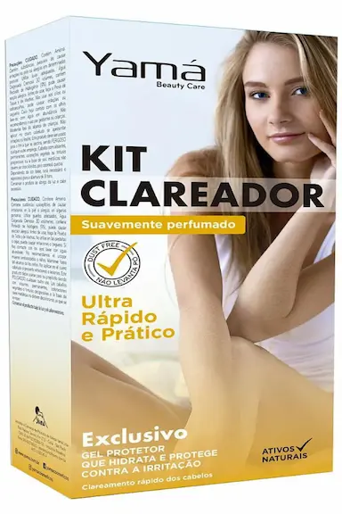 KIT CLAREADOR YAMá BEAUTY CARE DUST FREE  - CAMOMILA 20G