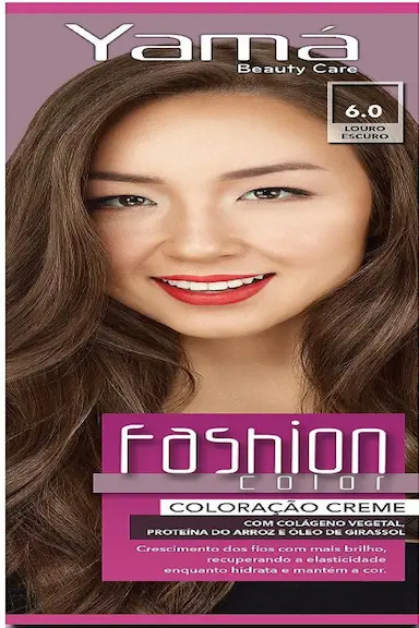 COLORAçãO YAMá BEAUTY CARE MINI KIT FASHION COLOR 6.0