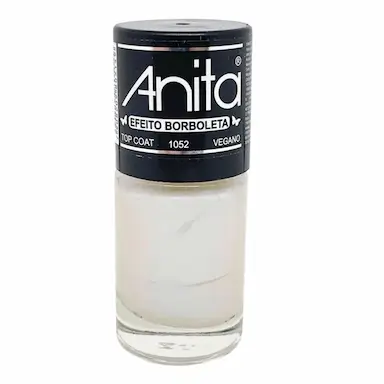 ESMALTE ANITA TOP COAT EFEITO BORBOLETA