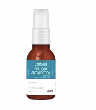 SOLUçãO ANTIMICóTICA FARMAX MICOSE UNHA  SPRAY