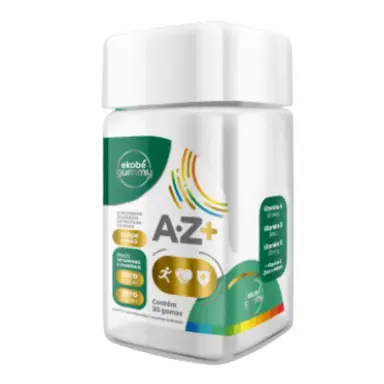AZ+ ADULTO GUMMY (SEM AçúCAR) 30 GOMAS - EKOBé