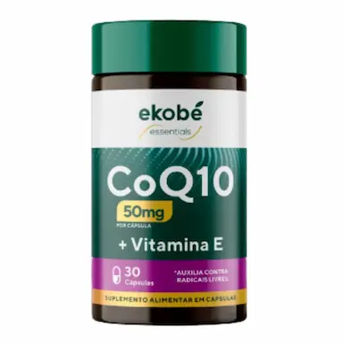 COENZIMAQ10 + VITAMINA E 30 CáPS- EKOBé