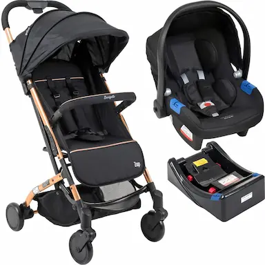 CARRINHO DE PASSEIO + TOURING X E BASE BURIGOTTO - ZAP METAL COBRE DOBRAVEL
