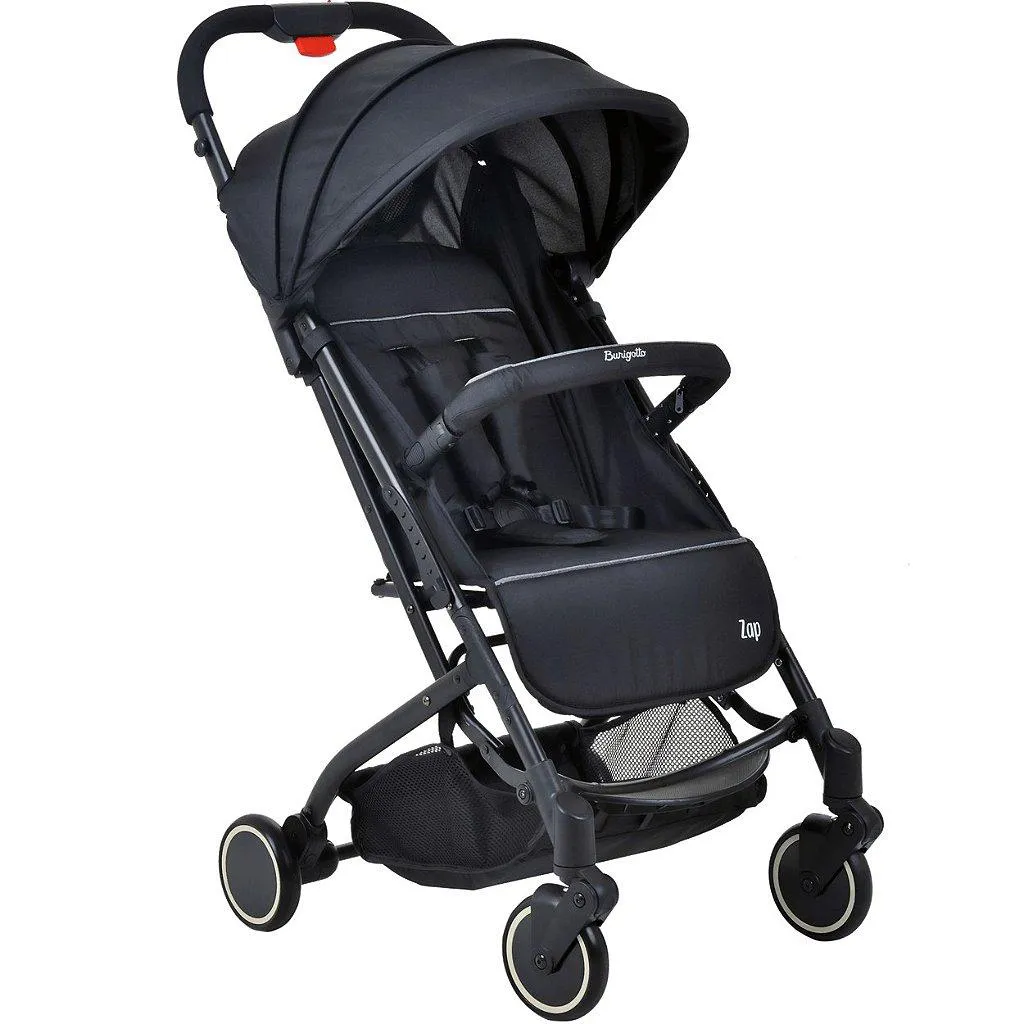 CARRINHO DE BEBê BURIGOTTO MULTI POSIçõES ZAP (0 ATé 15KG) BLACK