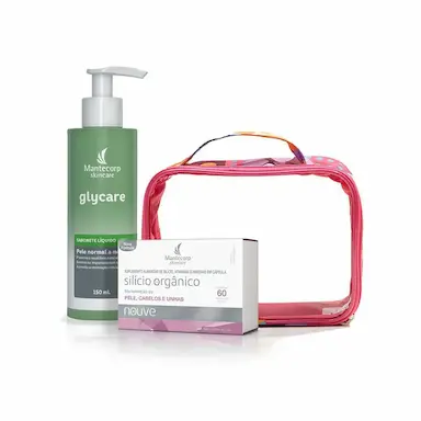 KIT NÉCESSAIRE+ NUTRICOSMÉTICO NOUVE SO+ SABONETE GLYCARE