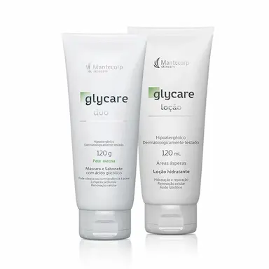 GLYCARE DUO 120G E LOçãO HIDRATANTE 120ML