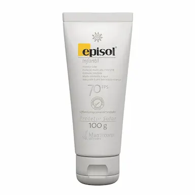 PROTETOR SOLAR EPISOL INFANTIL FPS 70 100G