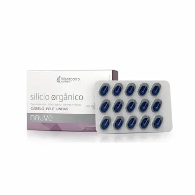 NUTRACêUTICO NOUVE SILíCIO ORGâNICO 60 CáPSULAS