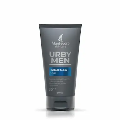 LOçãO FACIAL 3 EM 1 FPS 30 URBY MEN 60ML