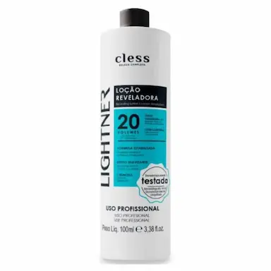 ÁGUA OXIGENADA LIGHTNER 20 VOLUMES 100ML - CLESS
