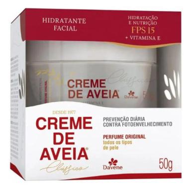 HIDRATANTE FACIAL CREME DE AVEIA CLáSSICO 50G - DAVENE