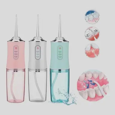 JATO D ÁGUA LIMPADOR IRRIGADOR BUCAL DENTAL DENTES E GENGIVA USB CORES