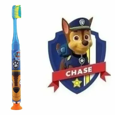 ESCOVA DE DENTE TIMER LIGHT - CHASE - PATRULHA CANINA - GUM