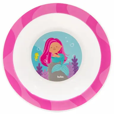PRATINHO BOWL AVENTURAS - SEREIA - 350ML - 6M+ - BUBA