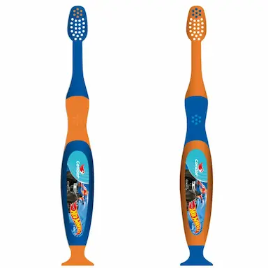 ESCOVA DE DENTE KIDS HOT WHEELS 2-4 ANOS EXTRAMACIA - CONDOR