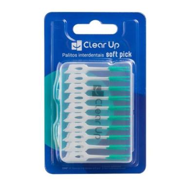 ESCOVA DENTAL HIGIENE LIMPEZA APARELHOS GENGIVAS PLACAS BACTERIANAS COM 20 UN DENTE